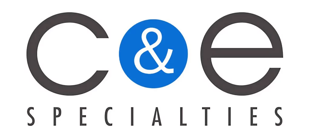 C & E Specialties logo.